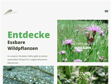 Tablet Screenshot of essbare-wildpflanzen.de